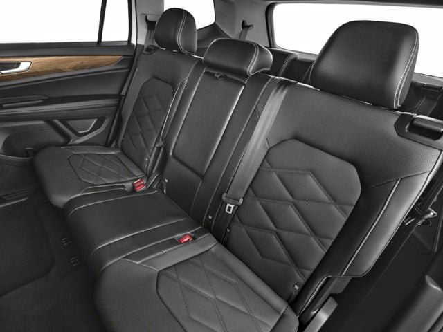Volkswagen Atlas rear seats showing third-row seating