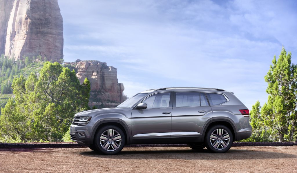VW Atlas 3 Row SUV 
