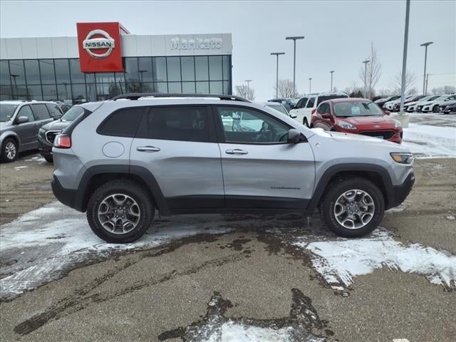 Used 2021 Jeep Cherokee Trailhawk with VIN 1C4PJMBX3MD123397 for sale in Mankato, Minnesota