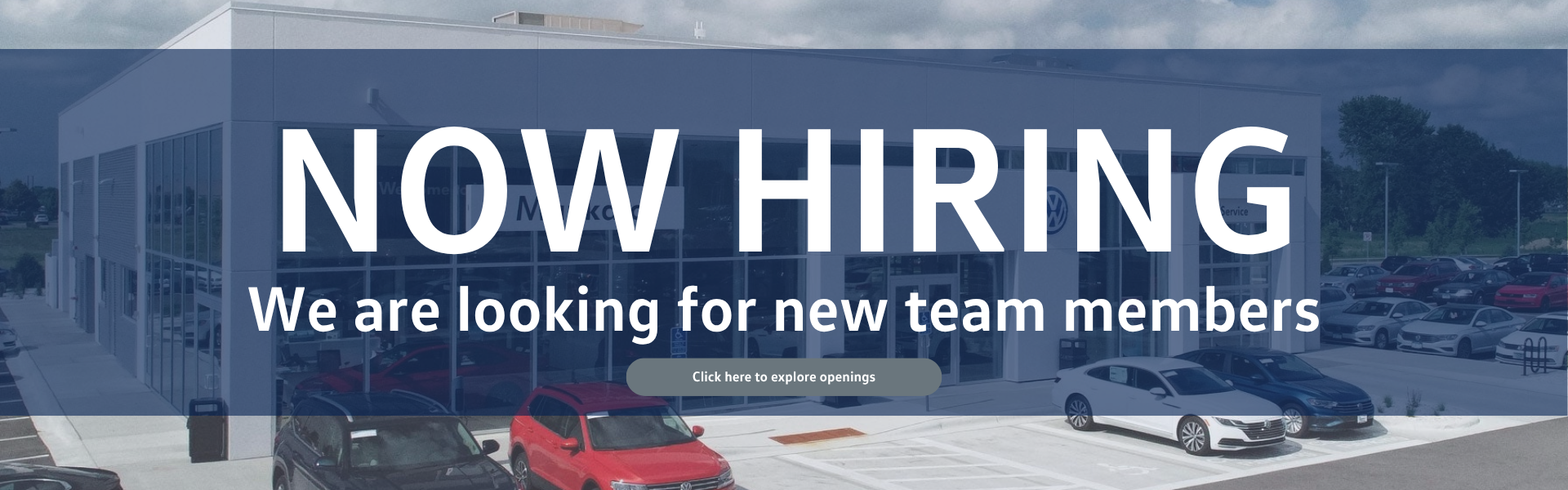Now Hiring Volkswagen
